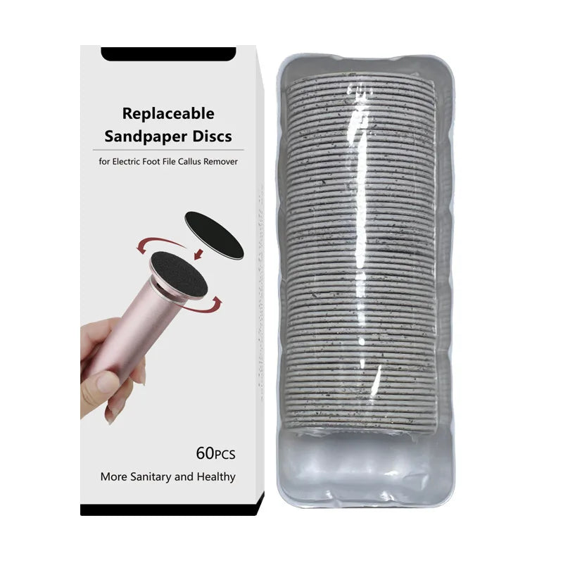 60-Pack Sand Paper Disks