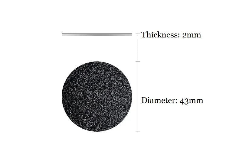 60-Pack Sand Paper Disks