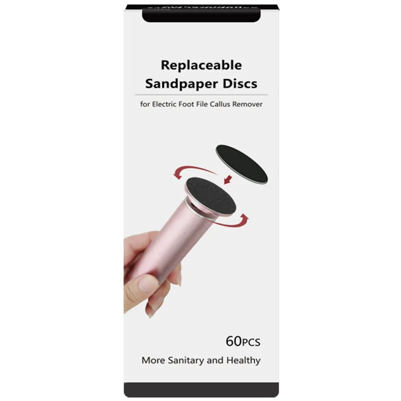 60-Pack Sand Paper Disks
