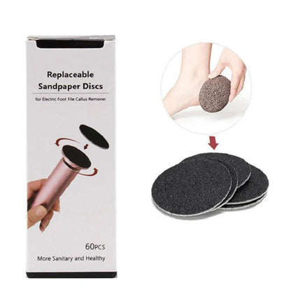 60-Pack Sand Paper Disks